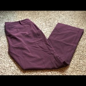 Wine Colored Dress Pants